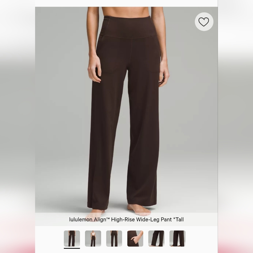 Lululemon Align Wide Leg Pants Tall US8